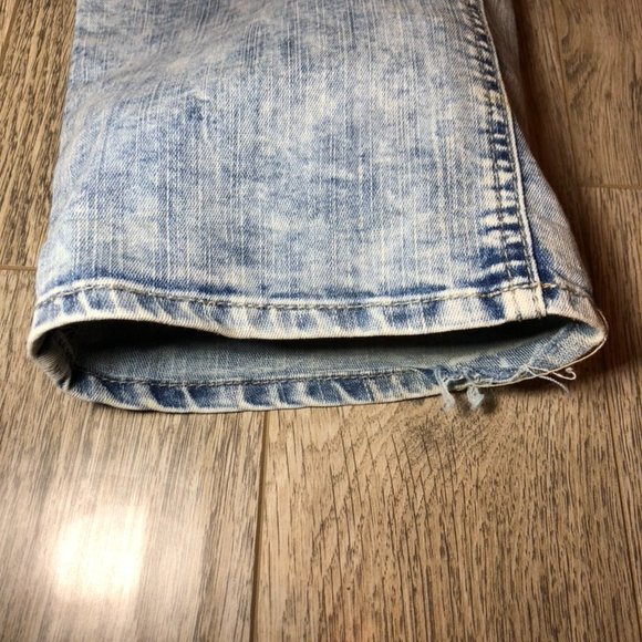 31/32 Mens Buffalo Straight Stretch Light Wash - Picture 7 of 11